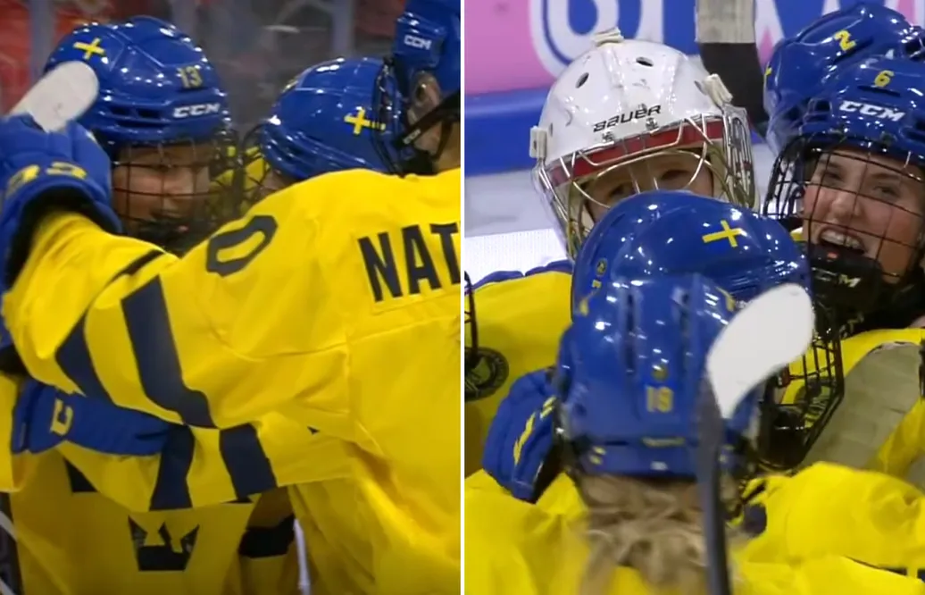 Sverige får drömstart på JVM – vinner stort mot Schweiz