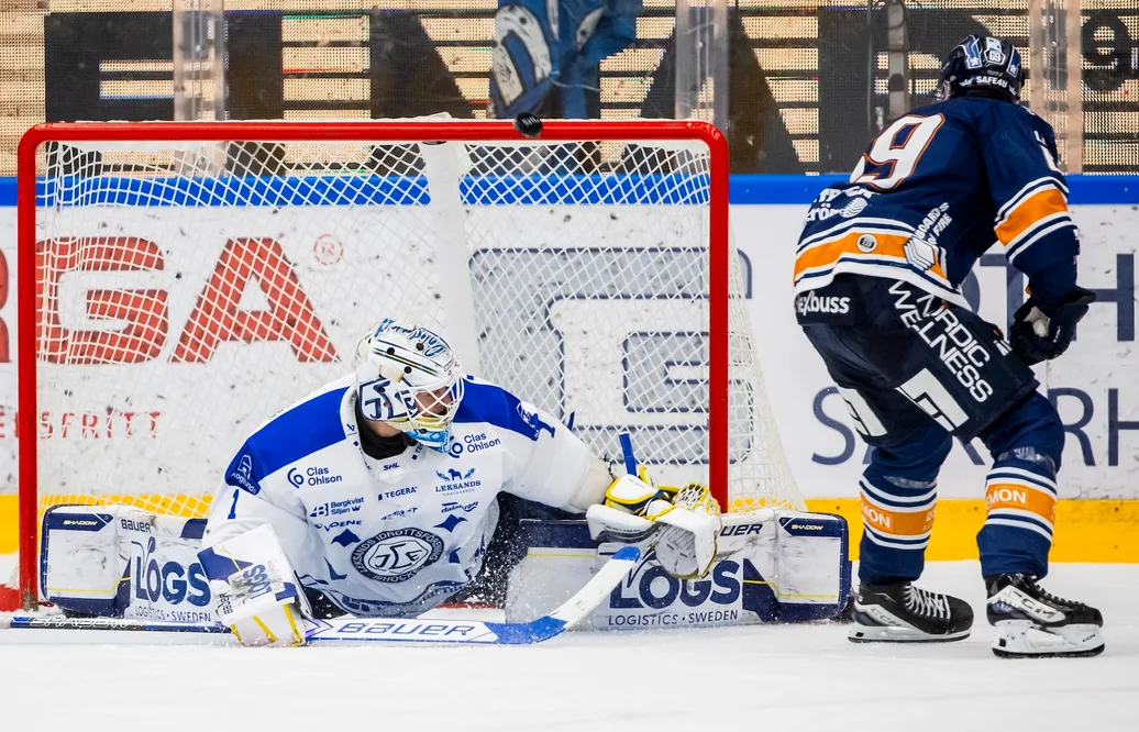 Gidlöf under en match mot Växjö under hösten. En yngling som gjort stort intryck