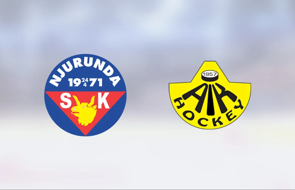 Njurunda vann efter avgörande i tredje perioden mot gästande AIK Härnösand