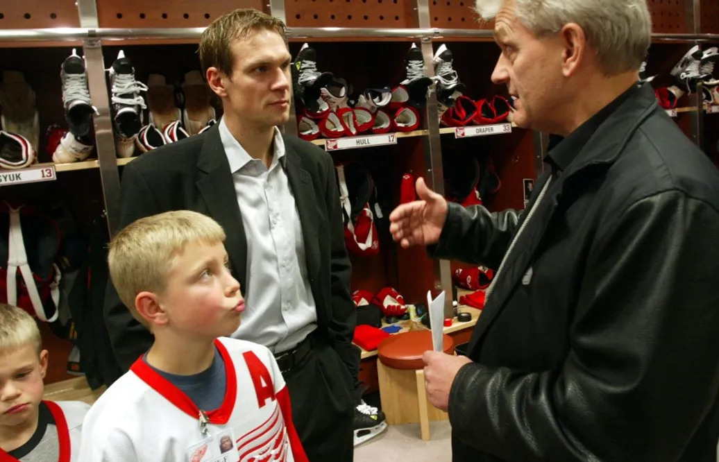 Två Lidström-söner och två koreaner inbjudna till Detroits camp