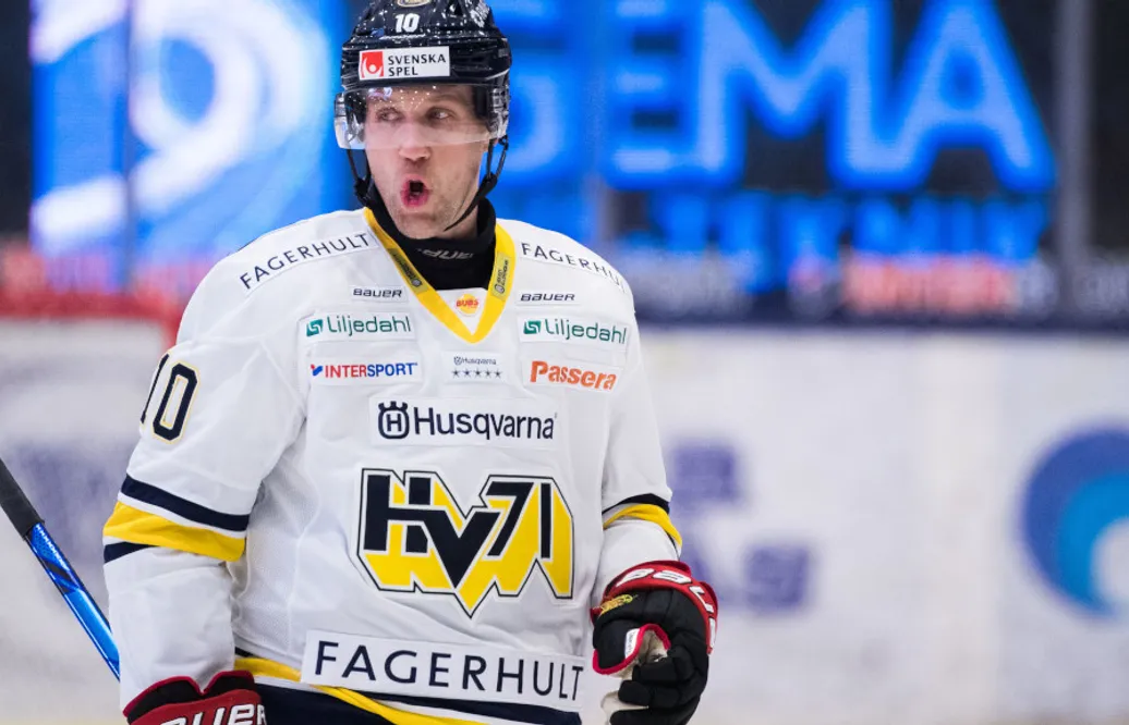 Så var HV71:s hyllning av Martin Thörnberg