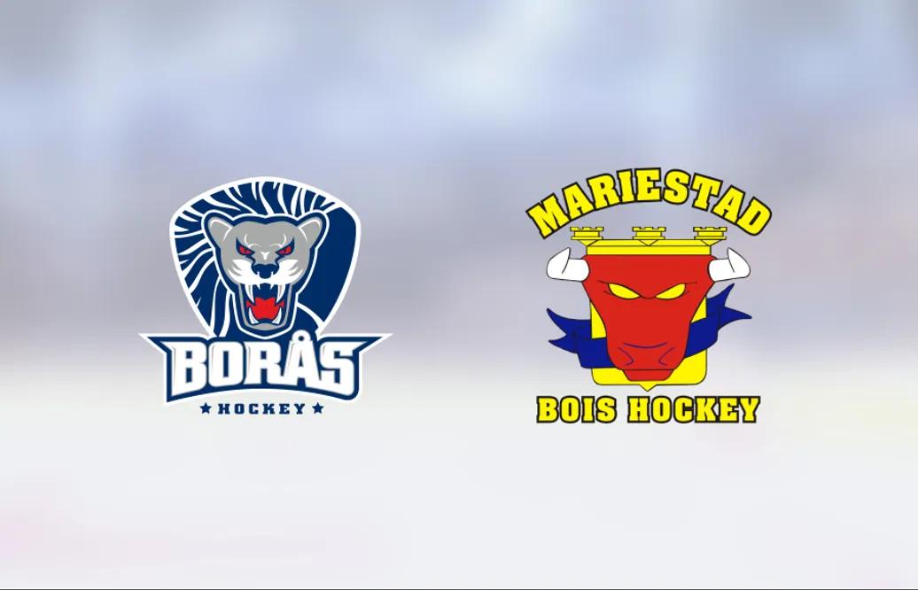 Borås vann med 3-2 hemma mot Mariestad