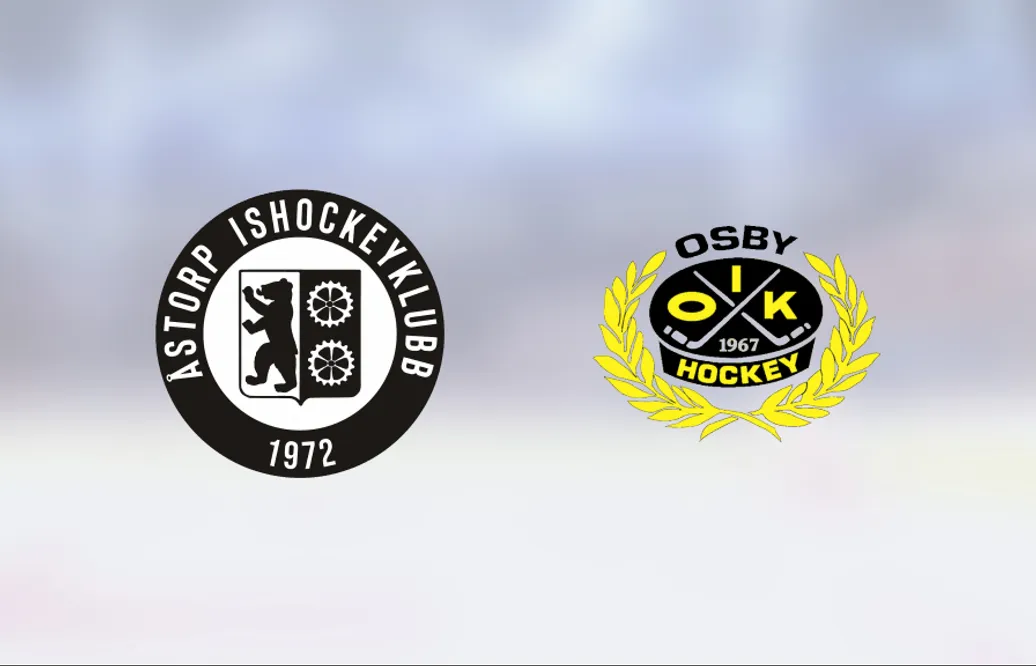Hattrick av Dominik Chara när Osby slog Åstorp IK
