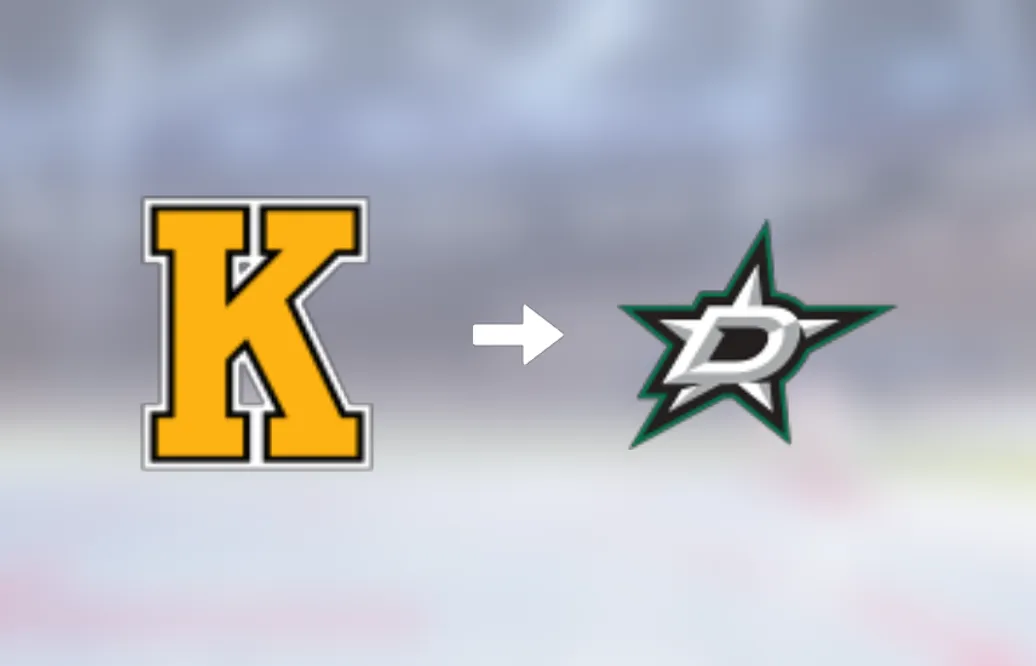 Kingston Frontenacs-talangen sajnar för Dallas Stars
