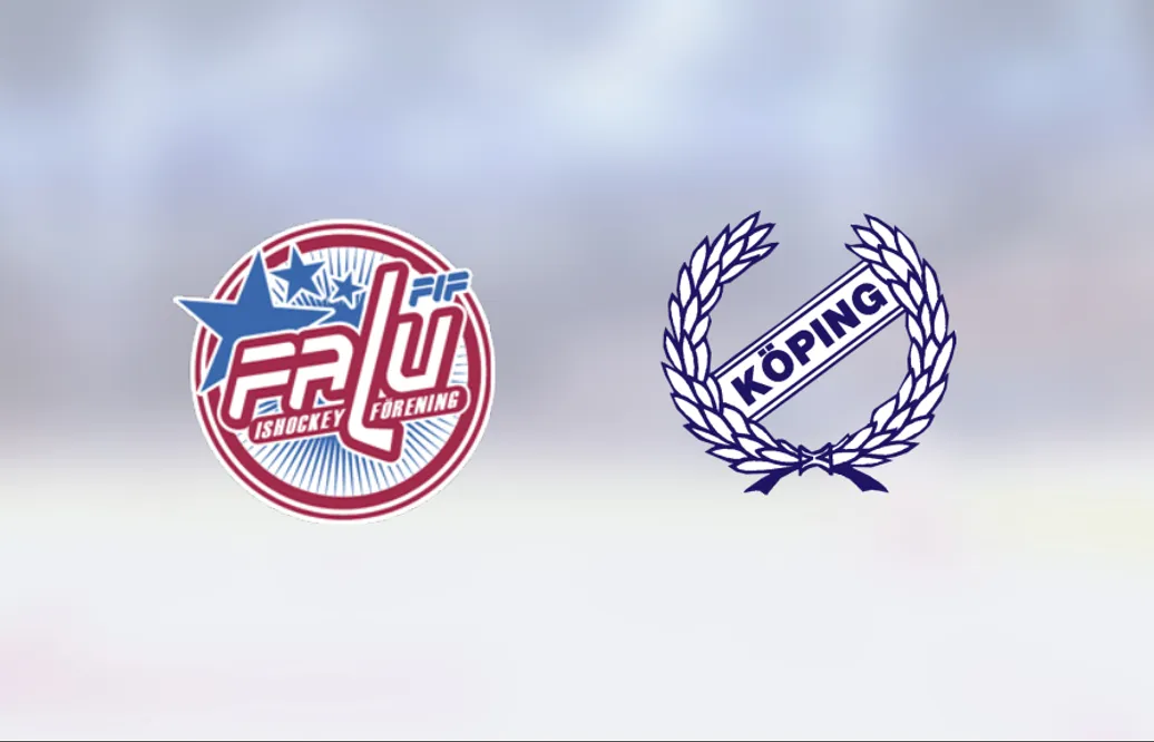 Seger för Köping Hockey borta mot Falu IF