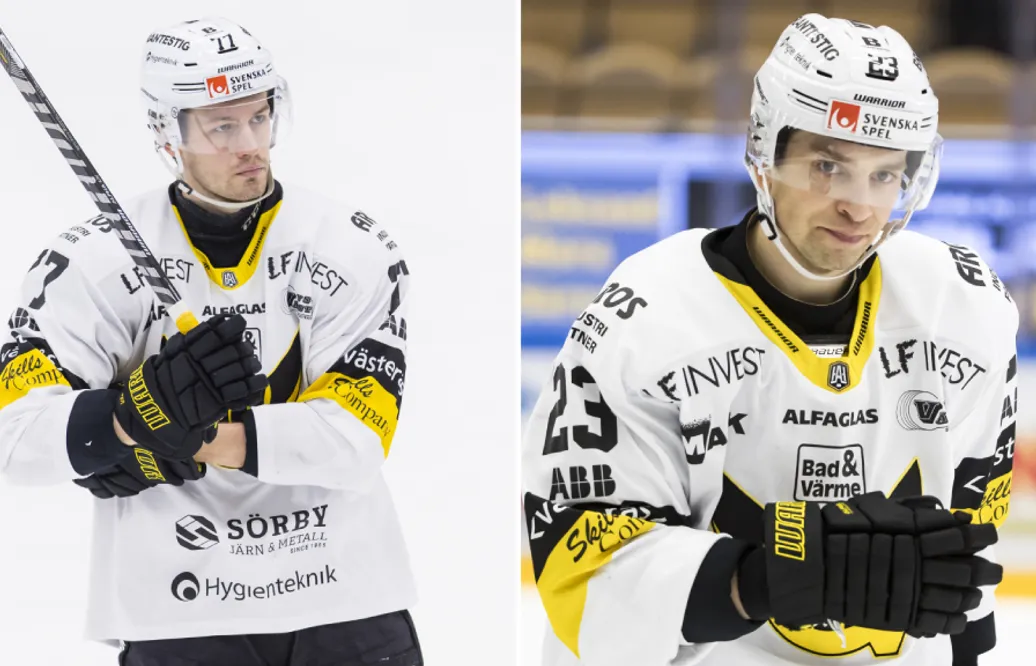 Sakari Salminen och Ludvig Jardeskog lämnar Västerås IK