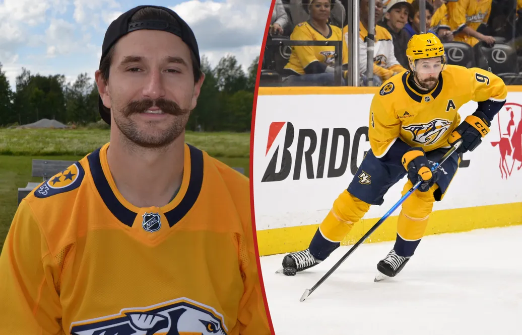 Filip Forsberg gjorde en stark säsong i Nashville.
Foto: Bildbyrån/Ronnie Rönnkvist