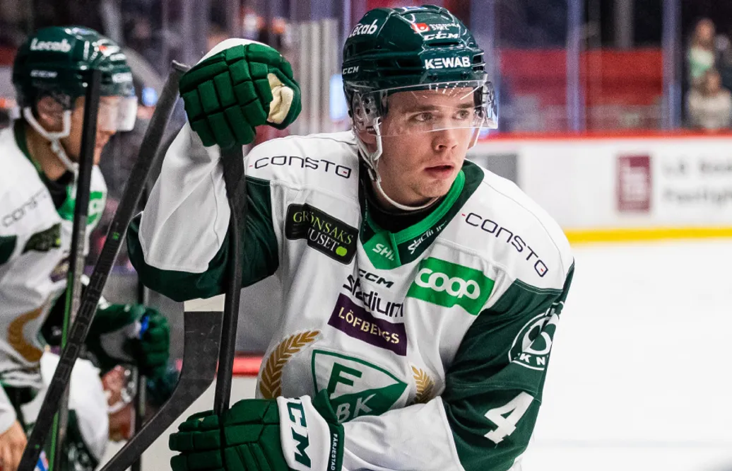 BIK Karlskoga vann – efter Oscar Lawners hattrick
