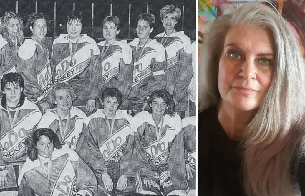 ”Kändes overkligt att vi skulle spela i serier mot andra damlag”