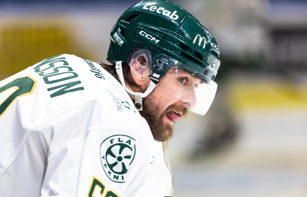 Linus Johansson spräckte försäsongens nolla.