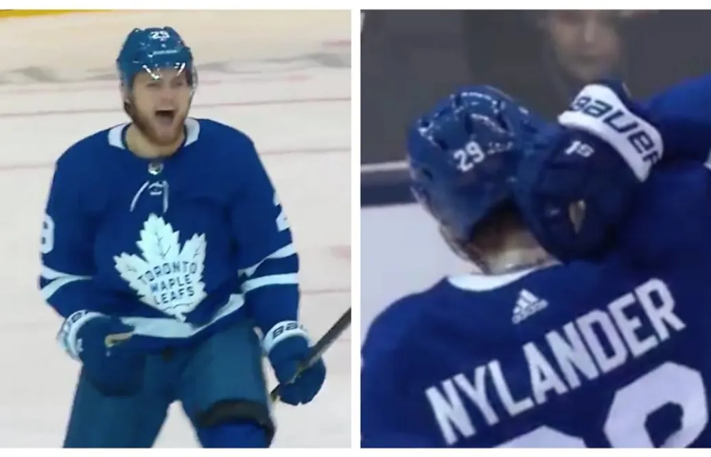 Glädjefnattet: Nylander fick stopp på måltorkan