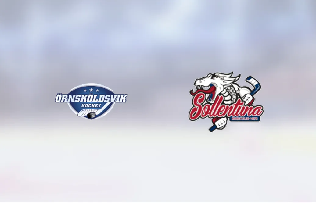 Sollentuna vann i HockeyEttan Kvalserie östra mot Örnsköldsvik Hockey