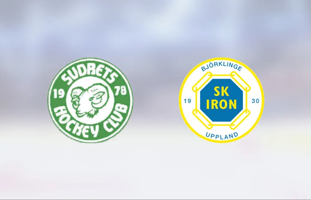 Förlustsviten bruten för Iron – efter 7-2 mot Sudret