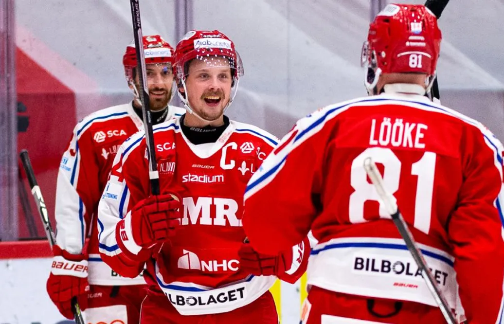 Jens Lööke i målform när Timrå vann mot Almtuna