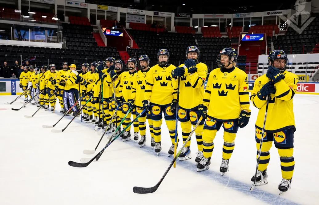 Sveriges tunga genrep – förlorar mot Schweiz