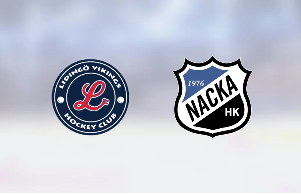 Nacka slog Lidingö efter Maksim Malakhovs dubbel