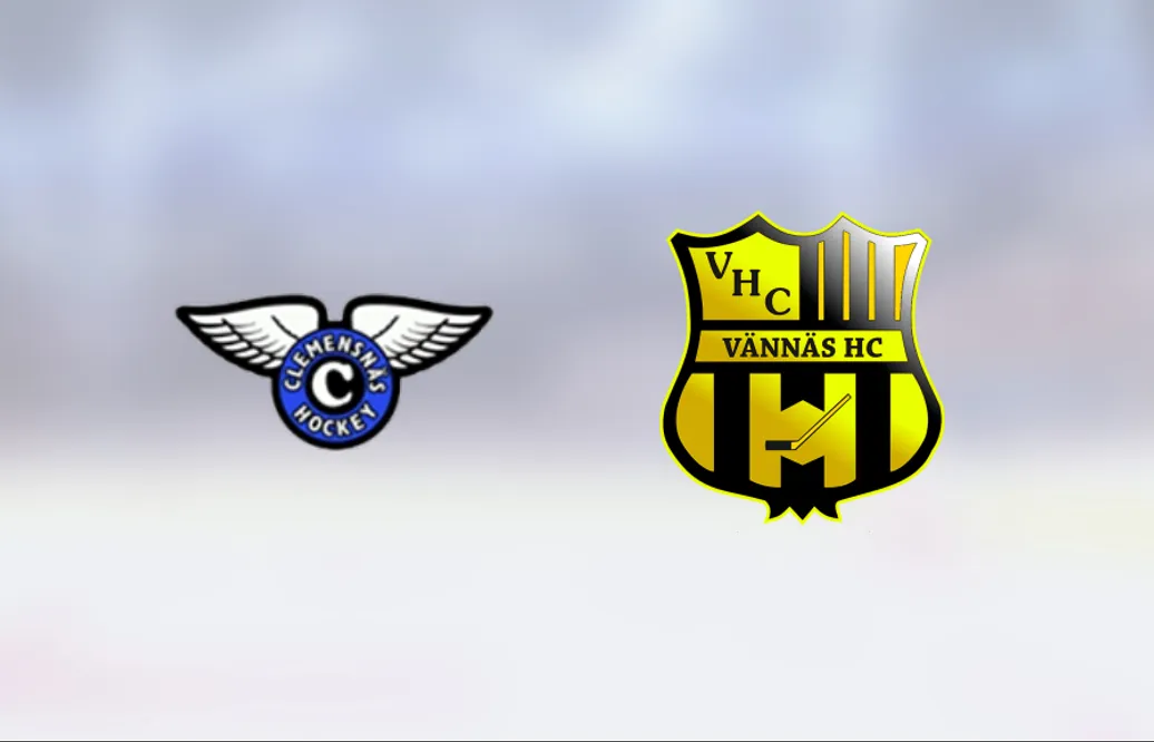 Clemensnäs avgjorde tät match mot Vännäs i tredje perioden