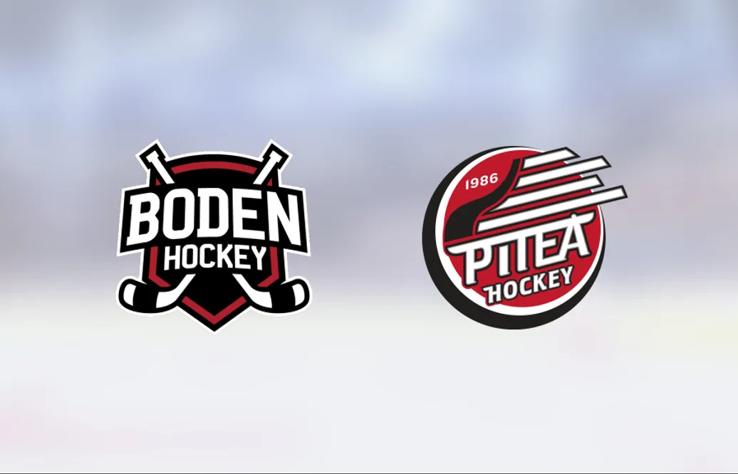 Piteå bröt Bodens HF segersvit