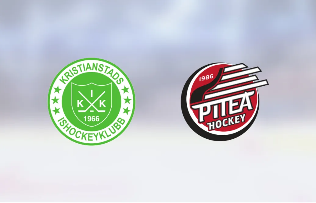 Kristianstad vinnare mot Piteå i kvalserien till Hockeyallsvenskan