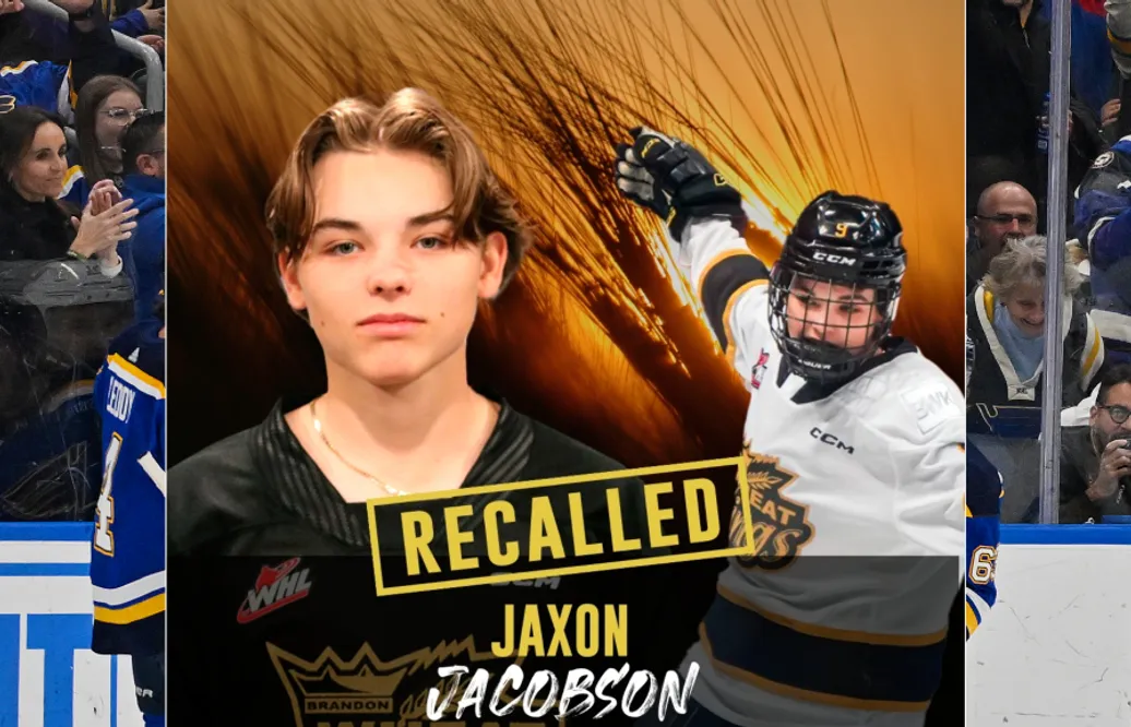 Jaxon Jacobson gör debut i WHL – som 14-åring
