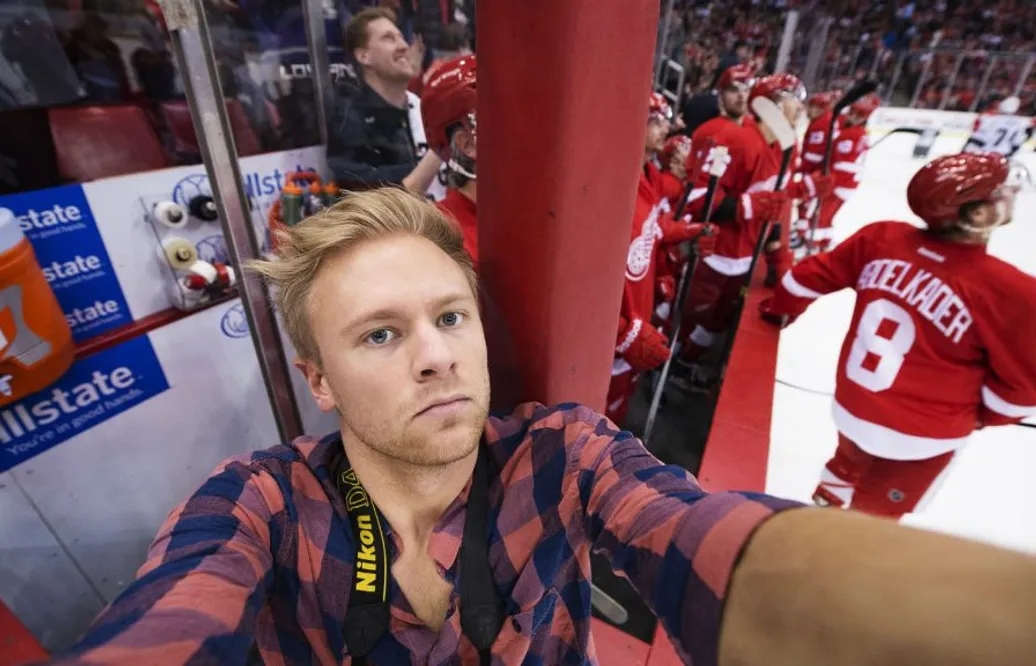 Svenske stjärnfotografen visar sina bästa hockeyfoton: ”Foppa vägrade att posera”