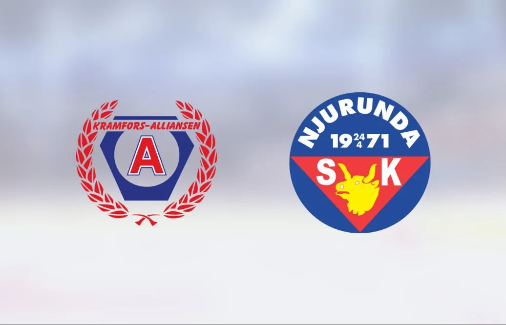 Förlustsviten bruten för Njurunda – efter 7-2 mot Kramfors-Alliansen