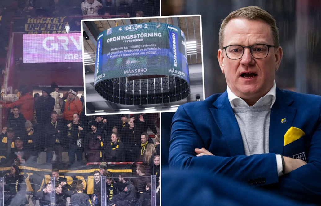 Rivalmötet avbrutet: "Väldigt tråkigt för ishockeyn"