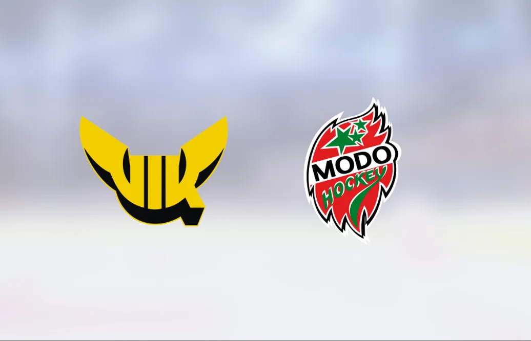 VIK Hockey ryckte i sista perioden och vann mot Modo