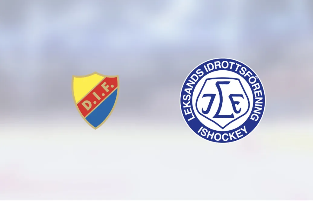Seger för Leksand på bortaplan mot Djurgården