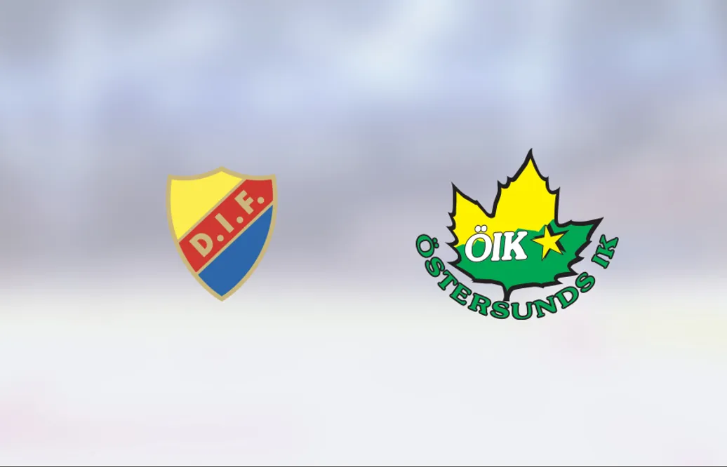Djurgården vann enkelt hemma mot Östersunds IK