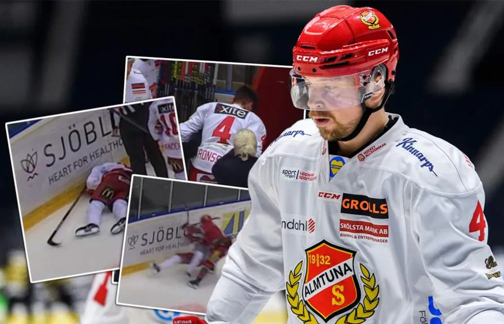 Dubbla smällar för Almtuna – Aronsson klev av: "Otäck"