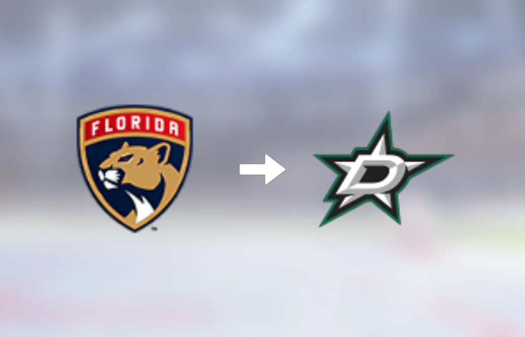 Förre Florida Panthers-spelaren klar för spel i Dallas Stars