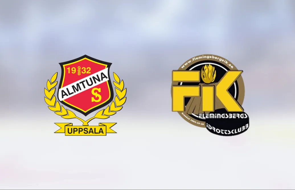 Almtuna vann – efter William Falkenhälls hattrick