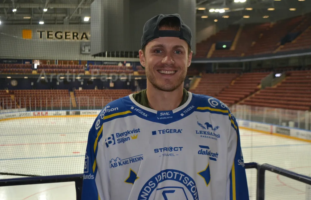 Tyller Kelleher i sin nya arena.