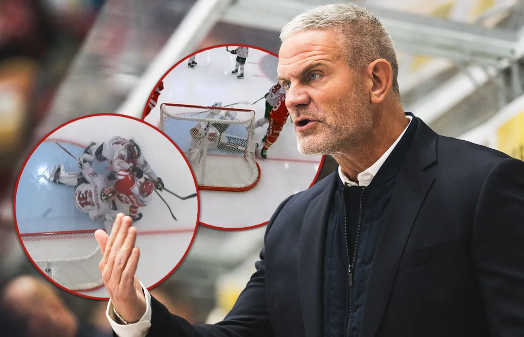 Mikael Gath var irriterad över Timrås bortdömda mål.