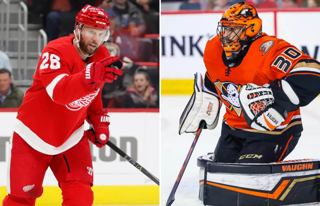 Ryan Miller och Thomas Vanek anställs av San Jose Sharks