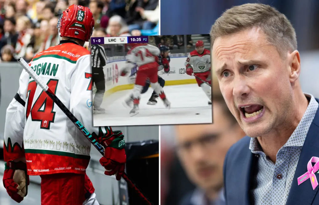 Roger Rönnberg rasar efter avstängningen på Andreas Borgman