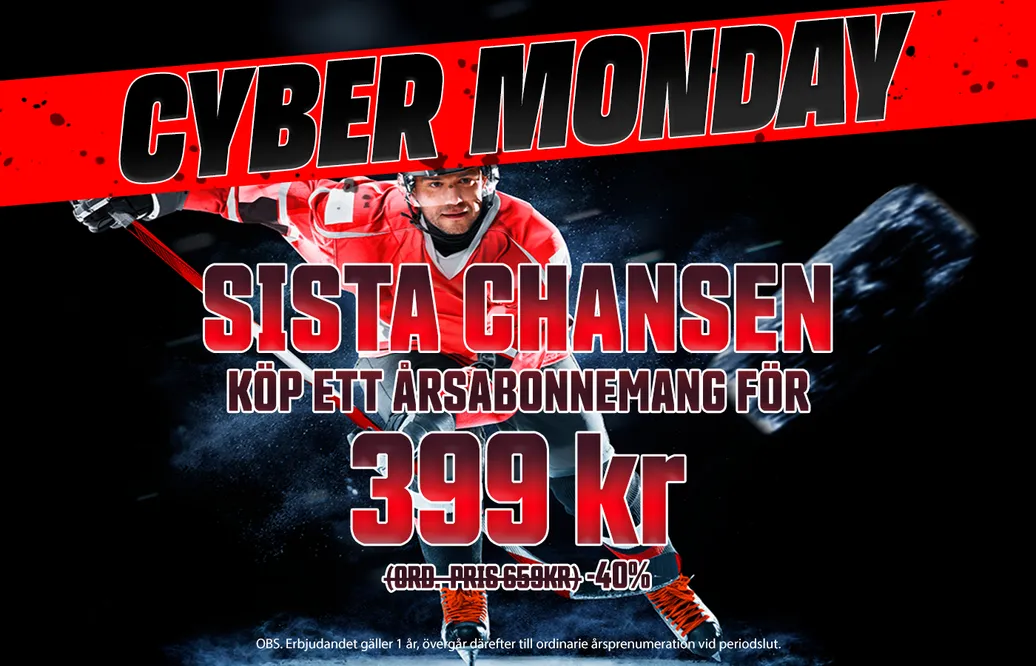 Black week: Det här får du som är medlem i Hockeysverige Plus