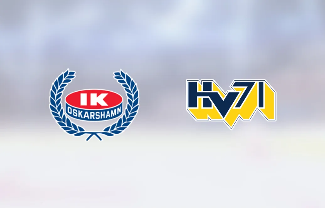 HV 71 avgjorde i förlängningen mot Oskarshamn