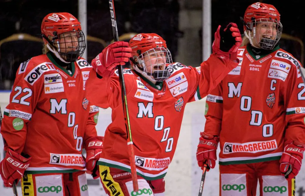 Segersviten sprack för HV 71 mot Modo
