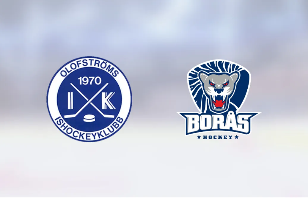 Seger för Olofström med 4-1 mot Borås
