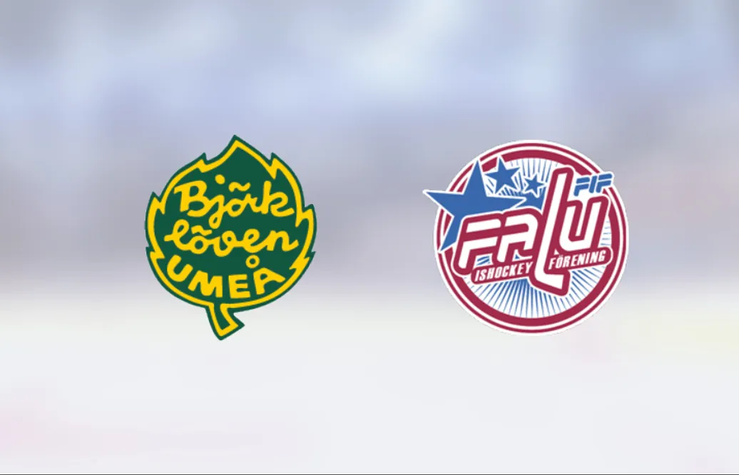 Klar seger för Björklöven – vann med 6-1 mot Falu IF
