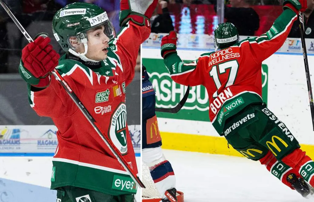 Isac Borns galna succé - satte första och andra SHL-målet