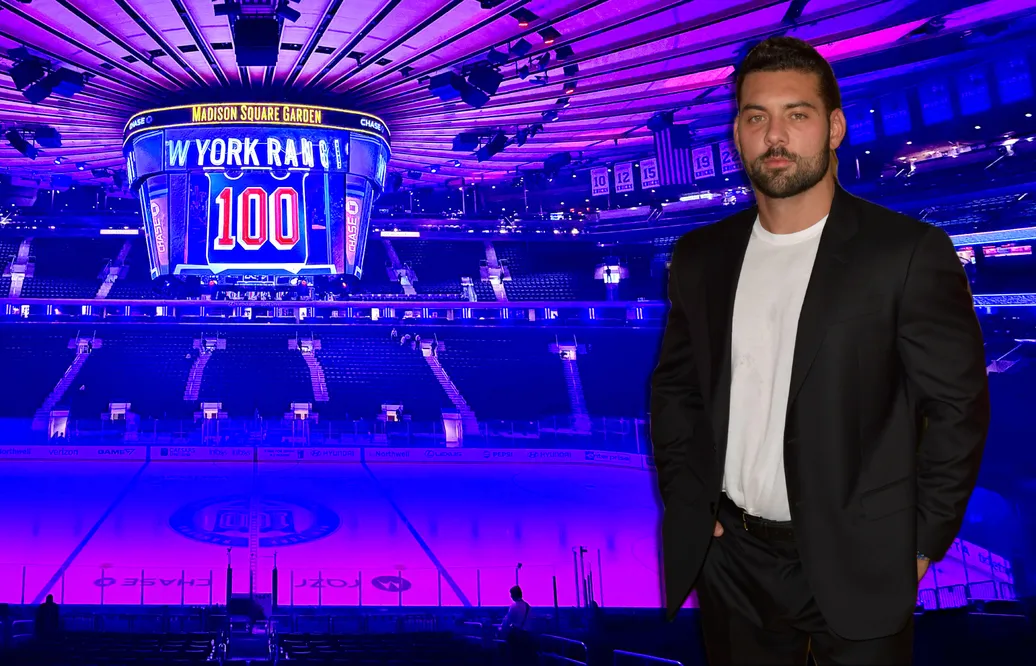 Quentin Dolan får stor makt i New York Rangers av ägaren och pappan James Dolan. Foto: Danny Wild-Imagn Images & Alamy AP Photo