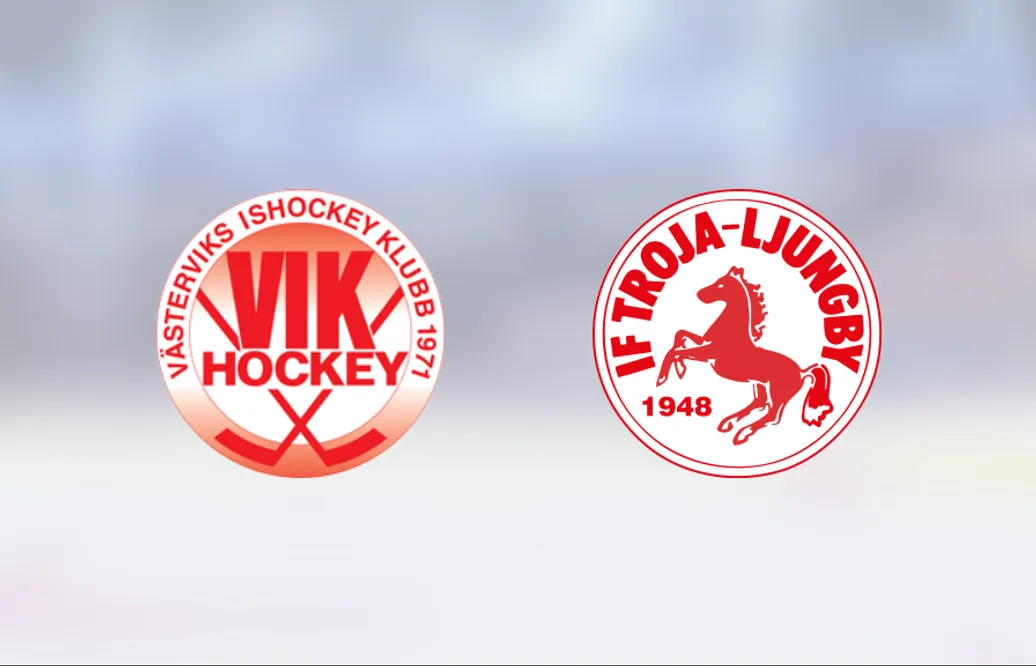 Västervik kunde inte stoppa formstarka Troja/Ljungby