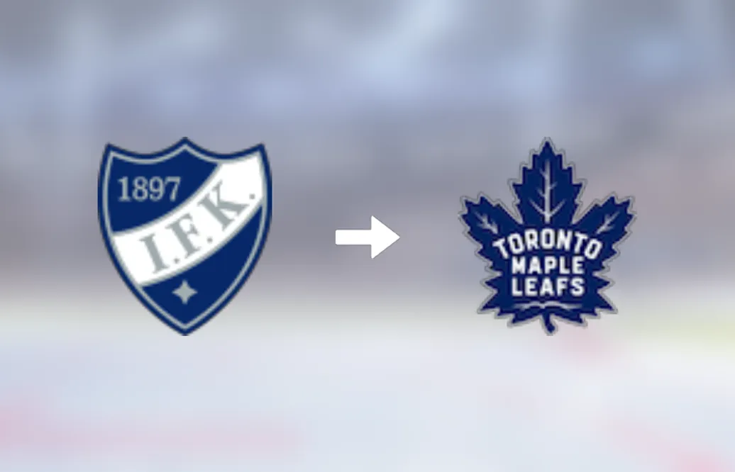 Toronto Maple Leafs värvar – forwarden Roni Hirvonen klar för spel