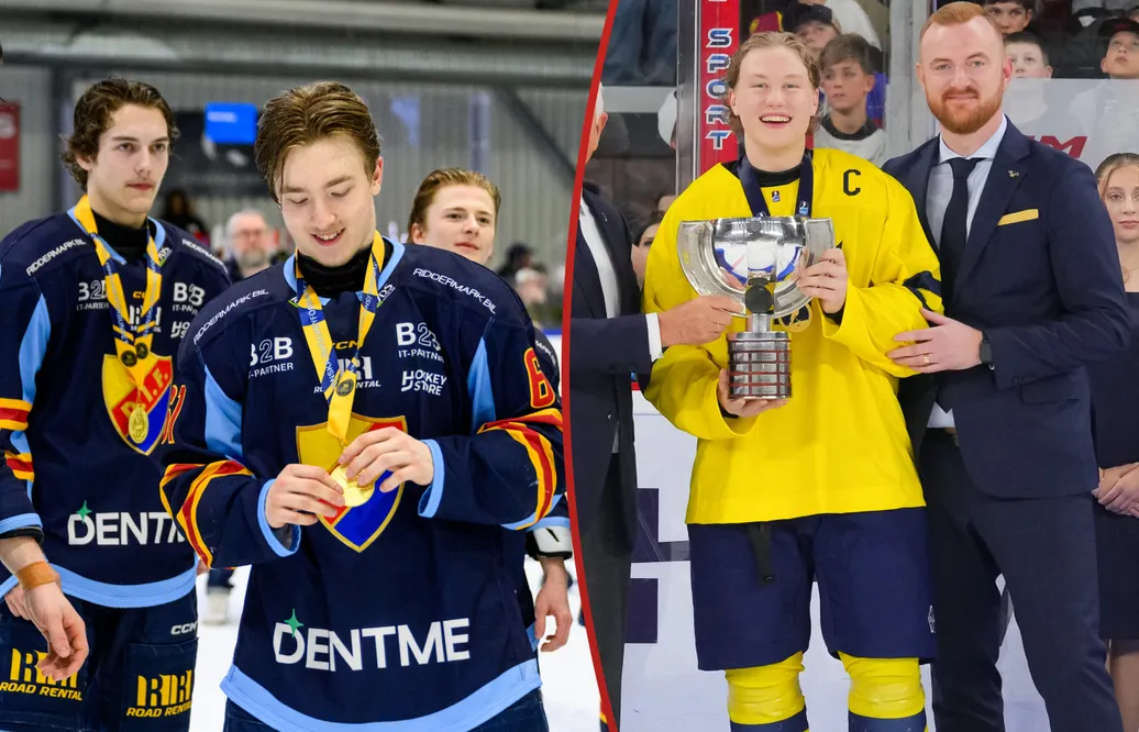 Viggo Björck vann USM-guld och Sverige vann U18-VM-guld.