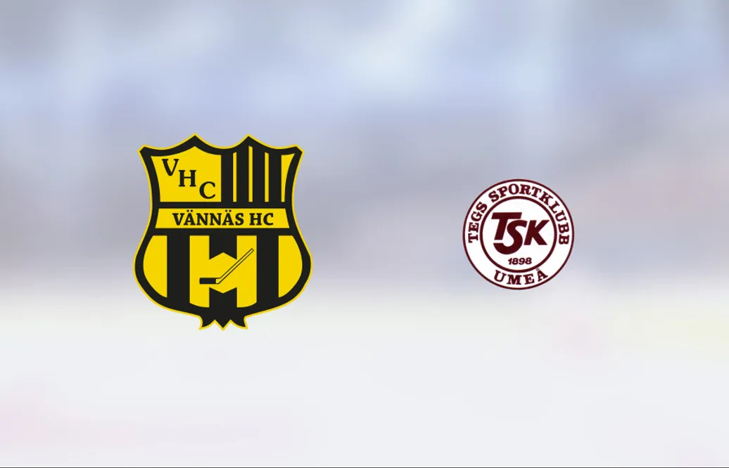 Ryck i sista perioden avgjorde för Teg borta mot Vännäs