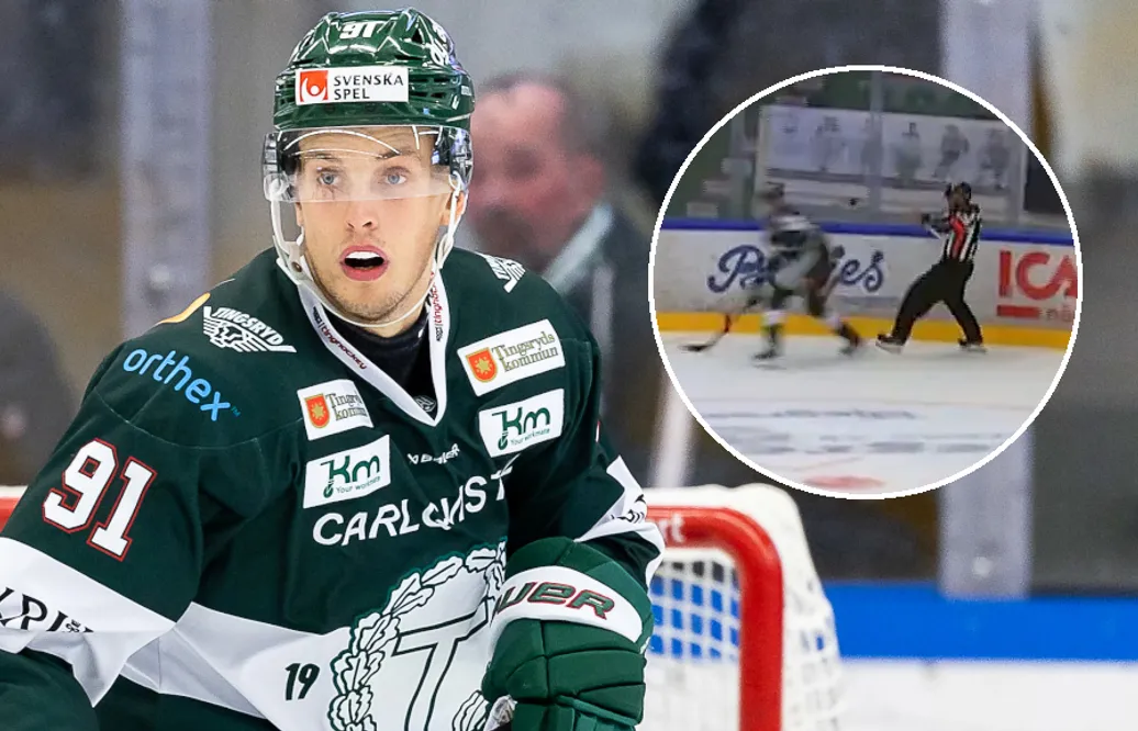Anton Lundmark kolliderade med domaren – anmäls till disciplinnämnden