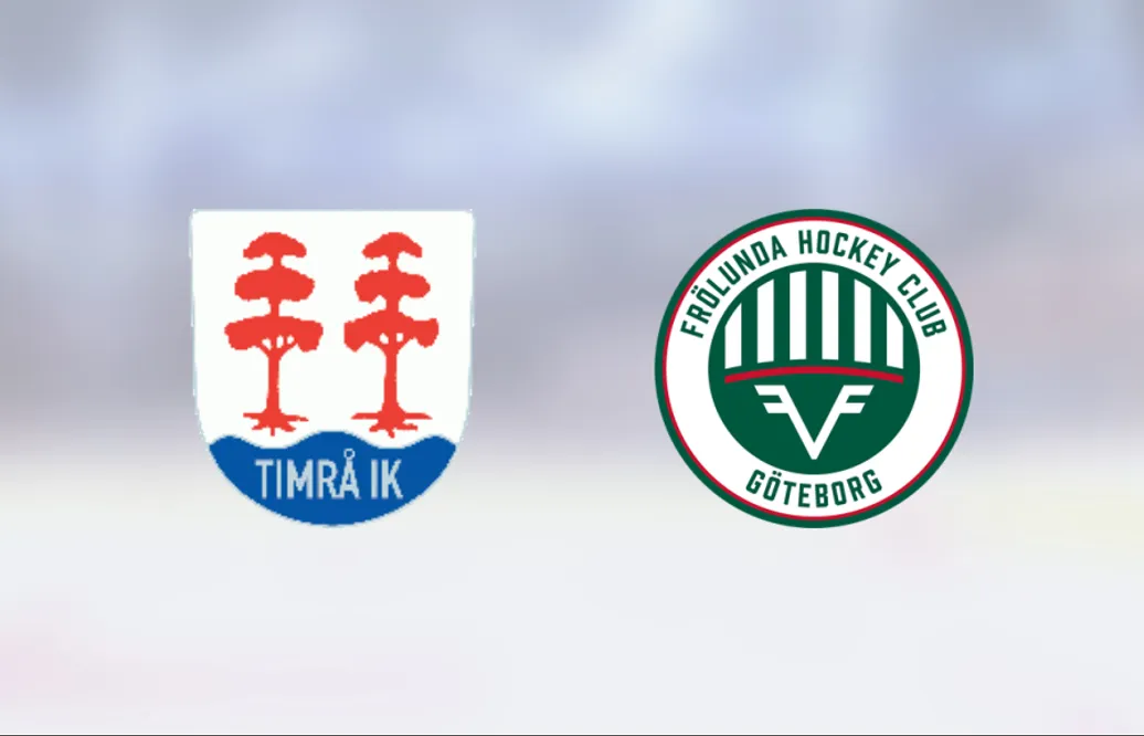 Två mål för Magnus Pääjärvi när Timrå besegrade Frölunda